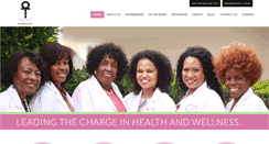 Desktop Screenshot of blackwomenphysicians.org